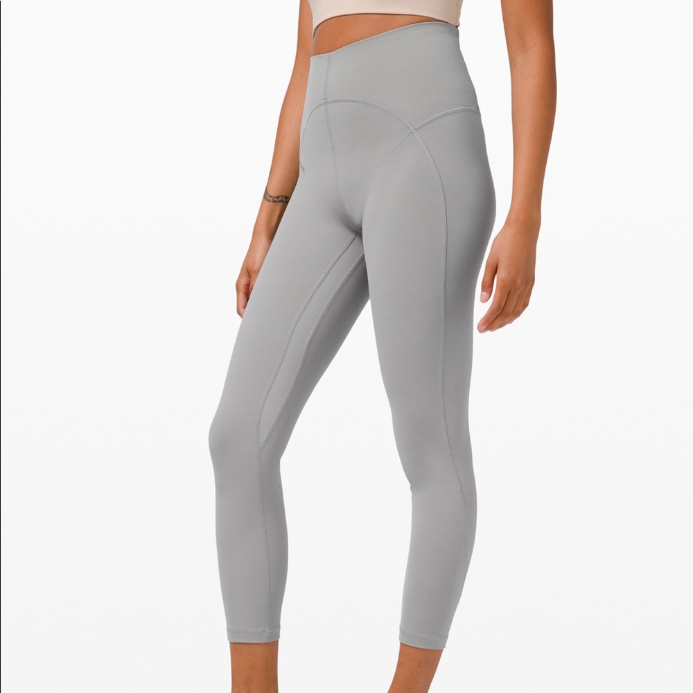 NWT Lululemon Unlimit High-Rise Tight Rhino Grey